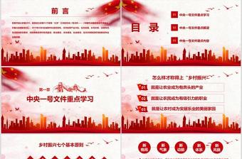 2019年中央一號(hào)文件學(xué)習(xí)全面部署實(shí)施鄉(xiāng)村振興戰(zhàn)略課件ppt