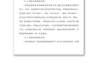 XX黨支部委員會黨建工作總結