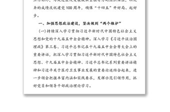 2021年黨建工作要點及工作計劃（醫(yī)院）