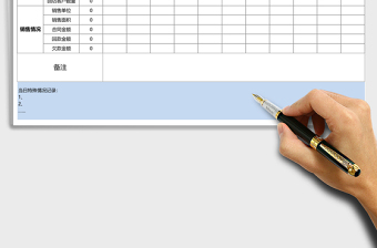 房地產銷售日報表excel表格模板