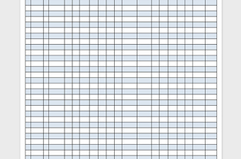 月部門員工工作表excel表格模板