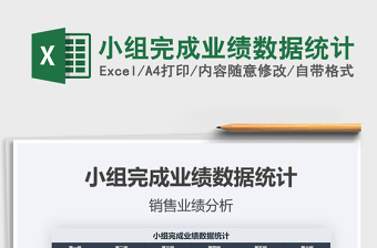 2021年小組完成業(yè)績(jī)數(shù)據(jù)統(tǒng)計(jì)