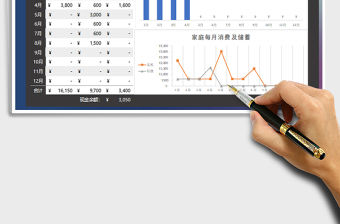 2021年簡易家庭預算表