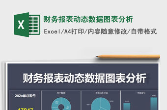 2021年財務報表動態數據圖表分析