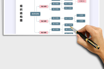 2021年组织结构图-架构图