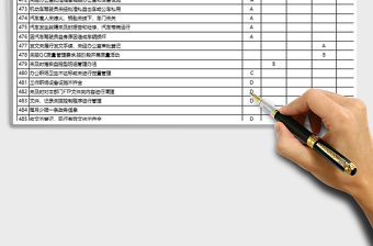 2021年基礎績效質量工作標準