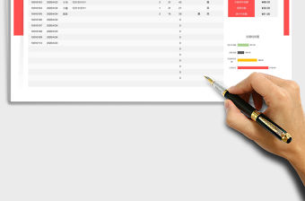 2021年客戶訂單明細表可查詢自動圖表