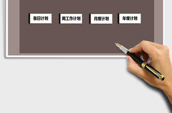 2021年工作計劃-考核（含日月年計劃）