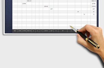 2021年費(fèi)用支出月報(bào)表