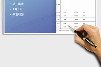 2021年員工轉正申請表