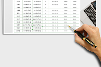 2021年貸款明細(xì)登記表
