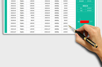 2021年收入支出表（查詢合計）