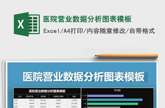 2021年醫(yī)院營(yíng)業(yè)數(shù)據(jù)分析圖表模板