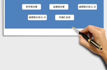 2021年學生成績自動統計管理系統-自動排名