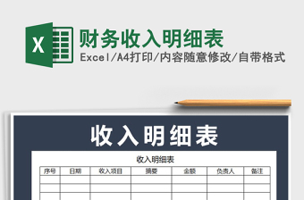 2021年財務收入明細表