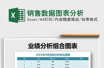 2021年銷售數據圖表分析