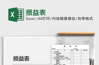 2021年損益表