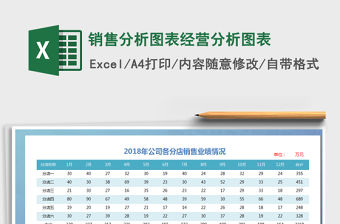 2021年銷售分析圖表經營分析圖表