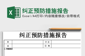 2021年糾正預(yù)防措施報(bào)告