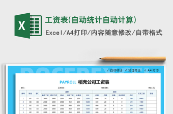 2021年工資表(自動(dòng)統(tǒng)計(jì)自動(dòng)計(jì)算)