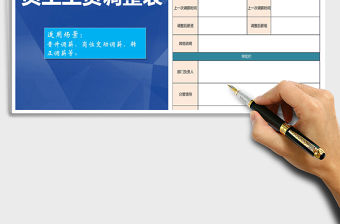 2021年員工工資調整表