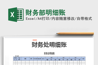 2021年財(cái)務(wù)部明細(xì)賬
