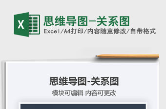 2021年思維導(dǎo)圖-關(guān)系圖