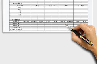 2021年房產銷售目標任務表