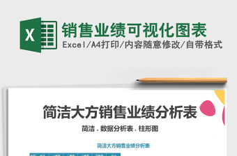 2021年銷(xiāo)售業(yè)績(jī)可視化圖表