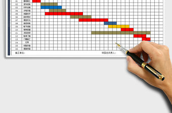 2021年項目進度表