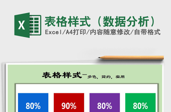 2021年表格樣式（數(shù)據(jù)分析）