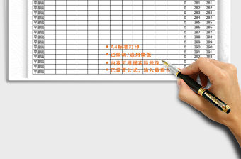 2021年商家年度盤貨表模版