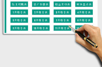 2021年財務管理系統（多功能賬表）免費下載
