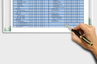 2021年企業(yè)財務(wù)實用資產(chǎn)負(fù)債表
