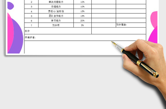 2021年班組長實操考核表