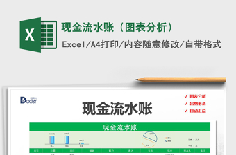 2021年現(xiàn)金流水賬（圖表分析）