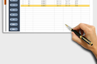 2021年部門計劃管理表