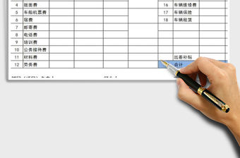 2021年票據報銷匯總單