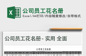 2021年公司員工花名冊