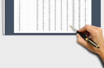 2021年高中生考試成績分析表