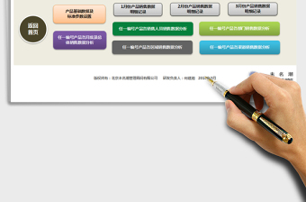 2021年某產(chǎn)品（按編號）季度銷售數(shù)據(jù)深度分析工具