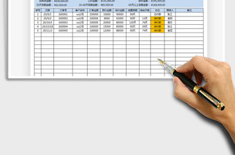 2021年客戶往來賬務統計表