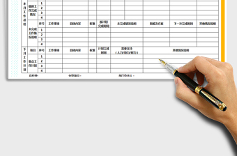 2021年個(gè)人月度工作總結(jié)與計(jì)劃表