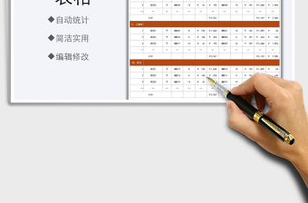 2021年裝修預(yù)算表格