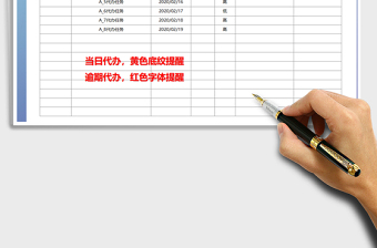 2021年計(jì)劃表待辦事項(xiàng)管理表