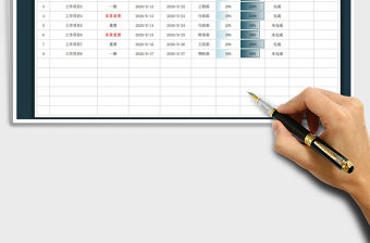 2021年工作進度檢查表