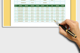 2021年貸款分期償還計劃表