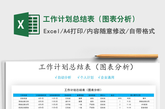 2021年工作計劃總結表（圖表分析）