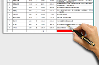 2021年工程明細表（報價）