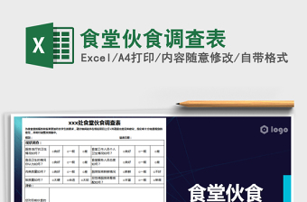 2021年食堂伙食調(diào)查表